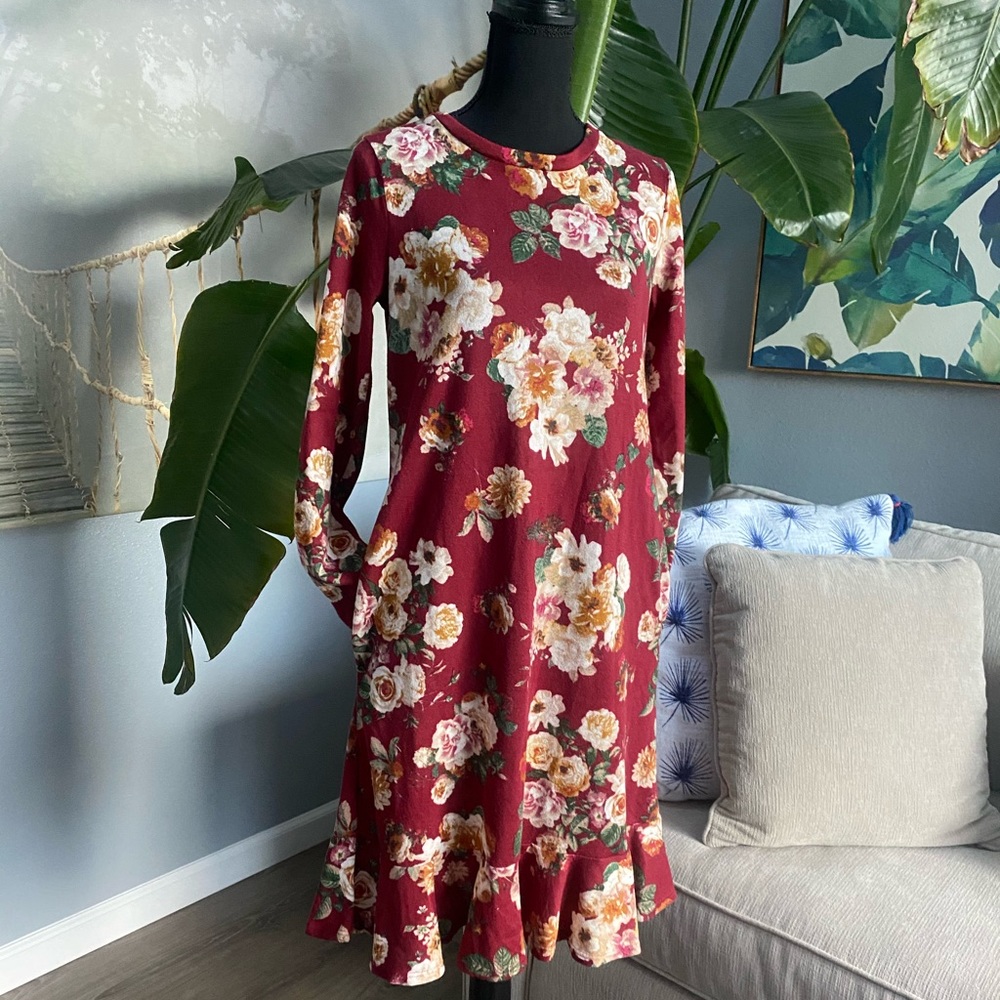 Beautiful Floral Midi Dress